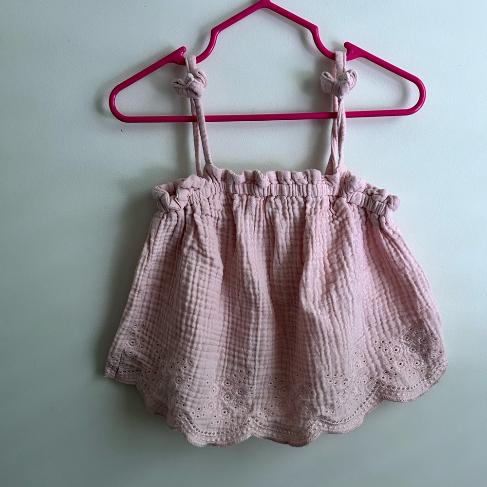 Pink Kids Tank Top